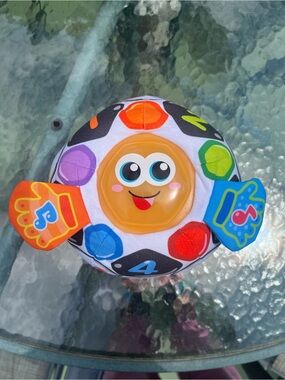 Vtech Bright Lights Soccer Ball - Plush - Counting & Soccer Sounds Crinkle MUSIC